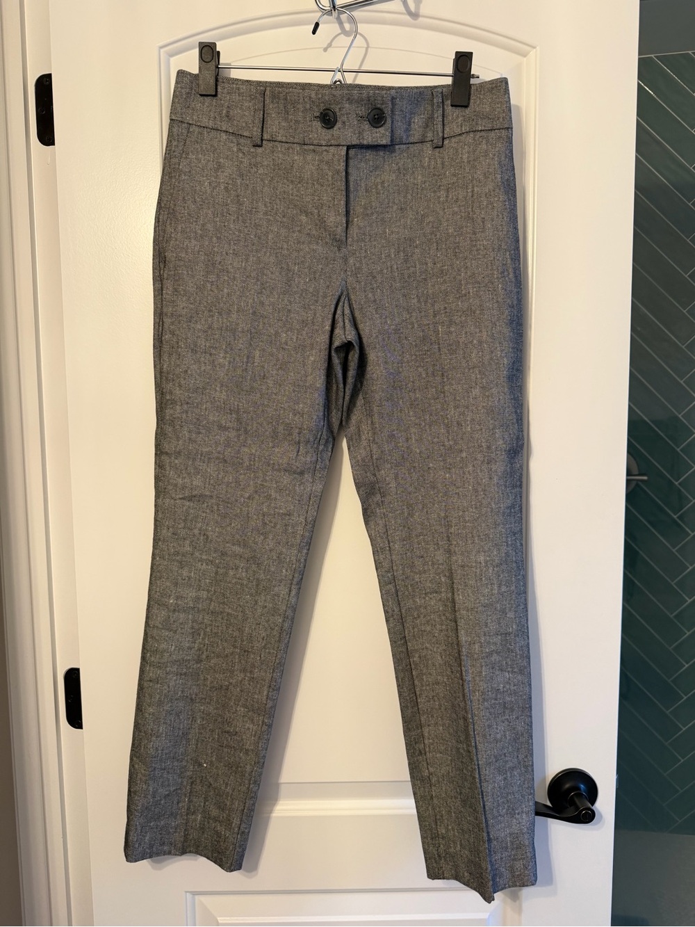 Loft Women’s Gray Dress Pants - Classic Tailored Fit